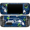 NFL Seattle Seahawks Tropical Print Steam Deck Handheld Gaming Computer Skin